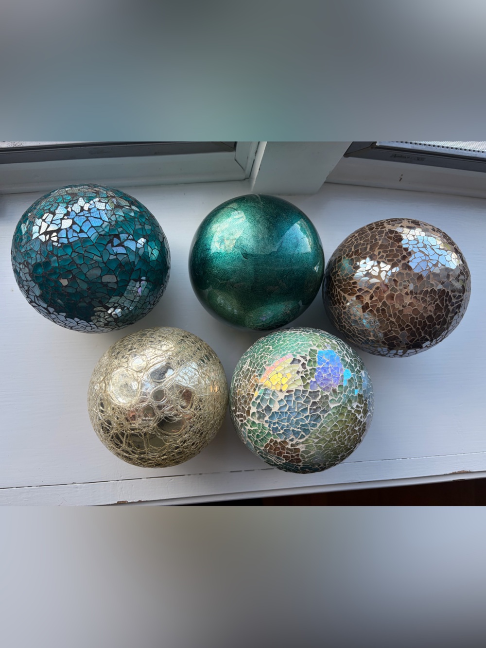 5pc Decorative Ball Bowl Filler